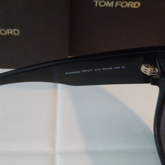 New Tom Ford Anoshka Cat Eye Pink Sunglasses - Picture 5 of 6